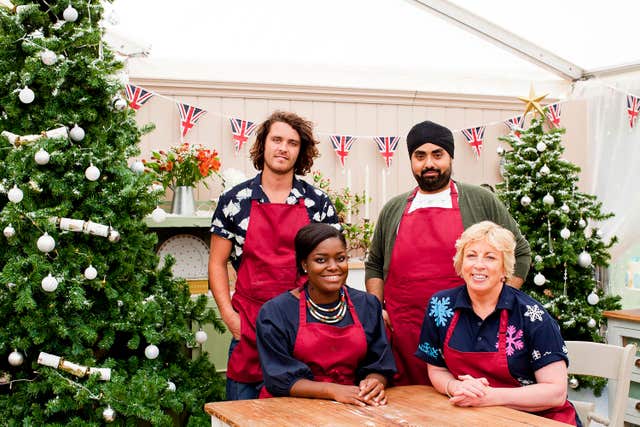 Rob Billington, Rav Bansal, Benjamina Ebuehi and Sandy Docherty (Channel 4)