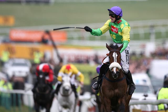 Ruby Walsh and Kauto Star winning the Gold Cup 