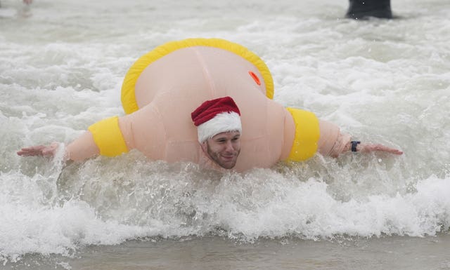 Christmas Day swim 2022