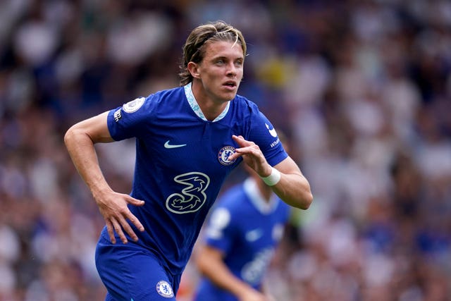 Chelsea’s Conor Gallagher runs