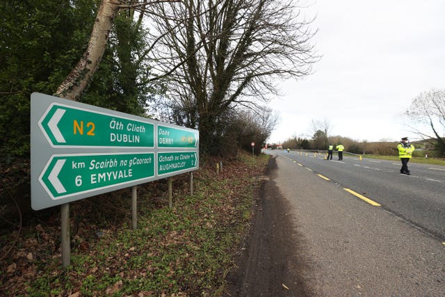 The Irish border