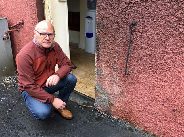 Attack on Sinn Fein Belfast headquarters
