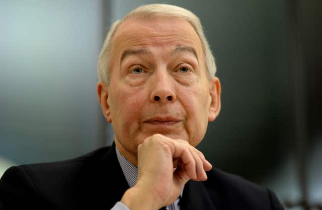 Labour MP Frank Field is chairman of the Work and Pensions Select Committee (Anthony Devlin/PA)