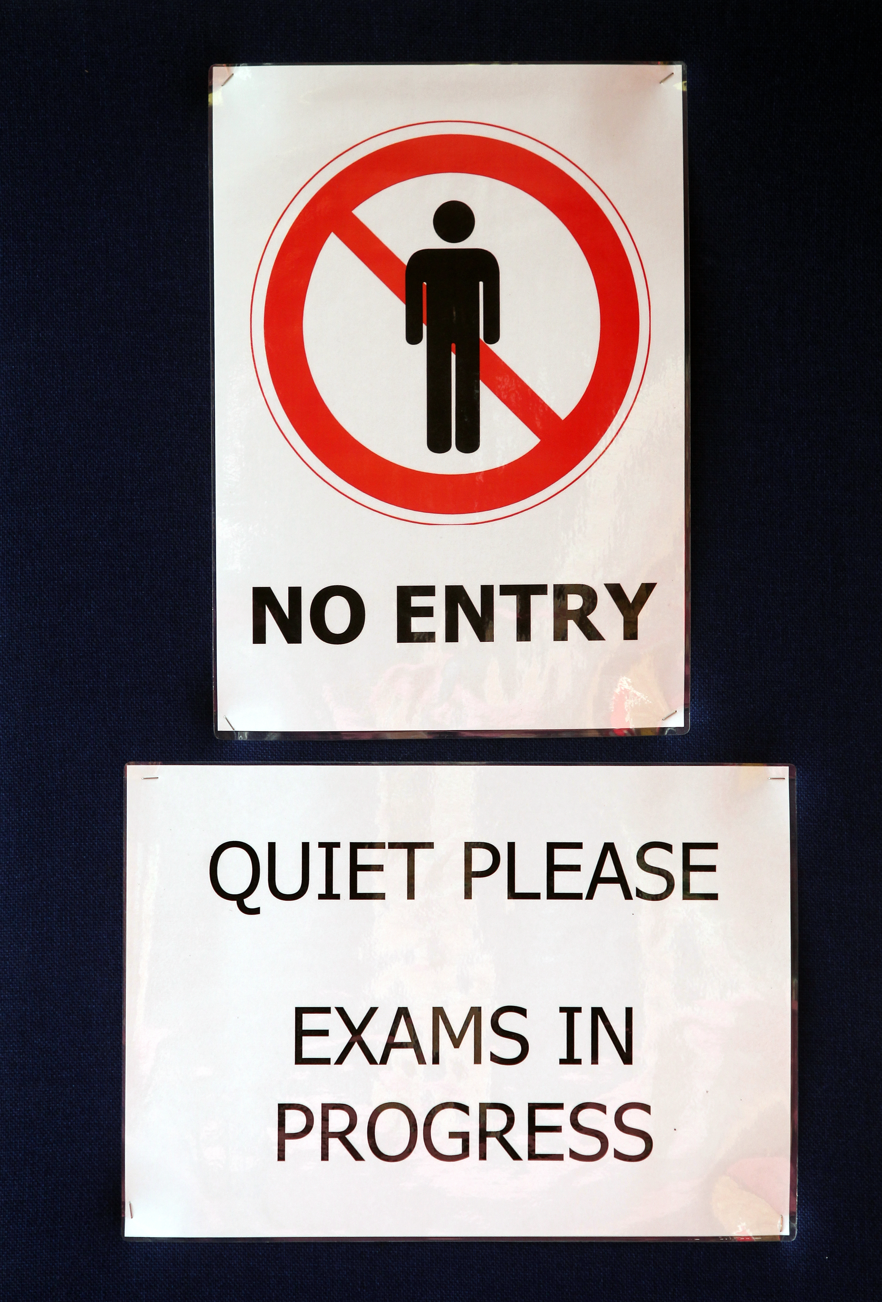 School exam stock