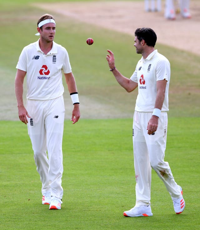 Stuart Broad (left) and James Anderson (right) hit new heights this year.