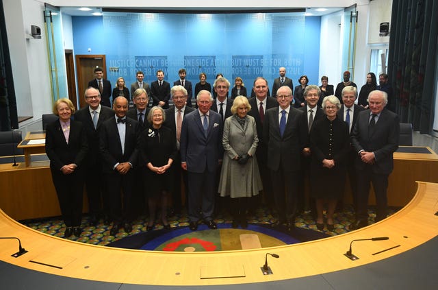 Royal visit to The Supreme Court