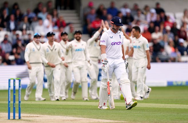 Alex Lees is averaging under 25 with the bat in Test cricket (Mike Egerton/PA)