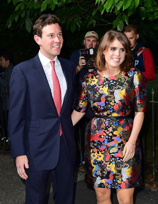 Jack Brooksbank and Princess Eugenie