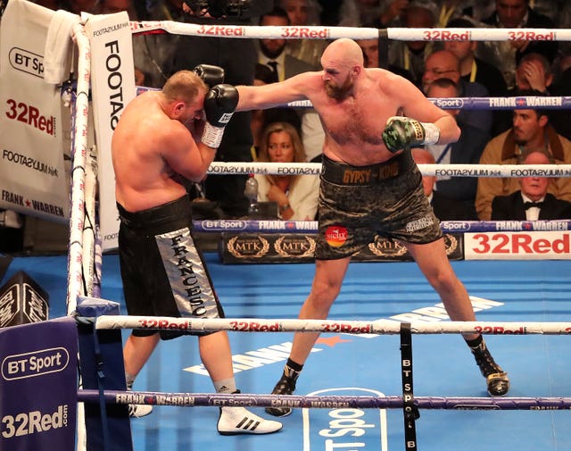 Tyson Fury never looked in any danger of defeat at Windsor Park