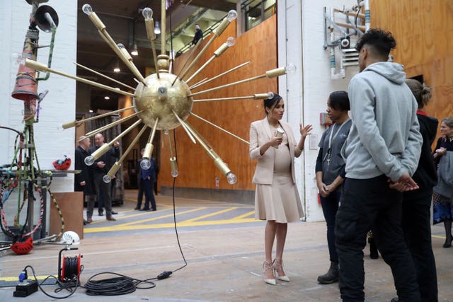 Duchess of Sussex at the National Theatre