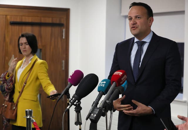 Taoiseach Leo Varadkar after a meeting at the Irish Secretariat offices in Belfast