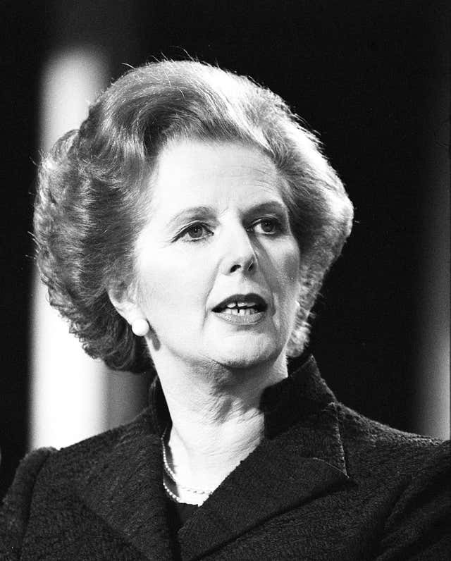 Portrait of Prime Minister, Mrs Margaret Thatcher