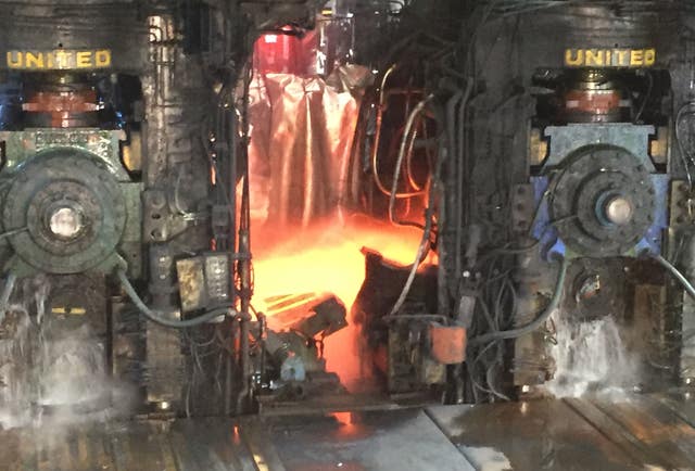 The Pensions Regulator visited Port Talbot for talks with British Steel Pension Scheme members (Ben Wright/PA)