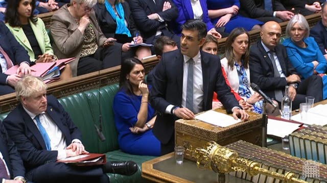 Chancellor Rishi Sunak
