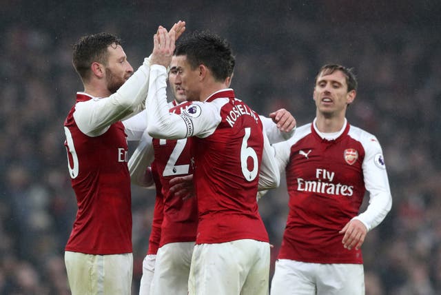 Arsenal beat Tottenham 2-0 in the corresponding fixture last season