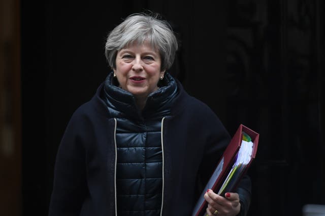Prime Minister Theresa May has been warned that politics is a "brutal game" (Stefan Rousseau/PA)
