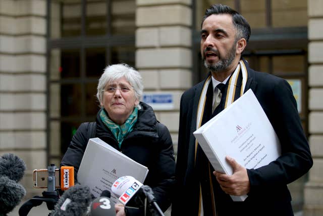 Clara Ponsati and Aamer Anwar