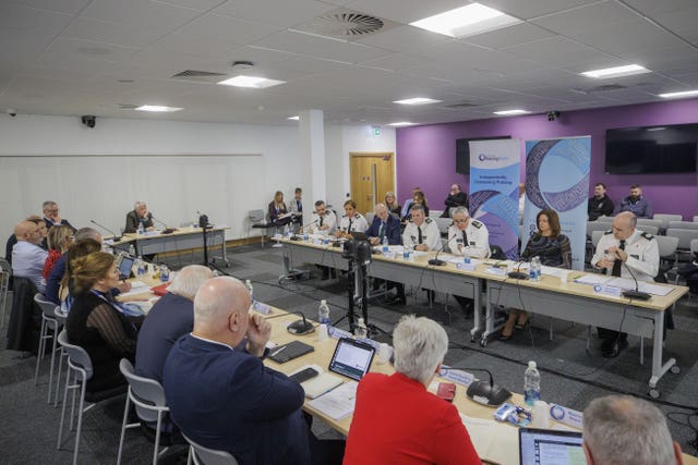 Northern Ireland Policing Board meeting