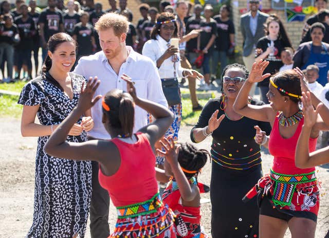 Royal visit to Africa