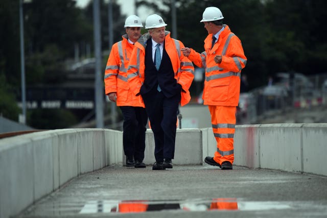 Boris Johnson visits Manchester