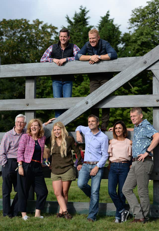Tom Heap and his colleagues at BBC Countryfile Live