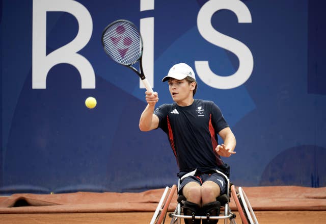 Greg Slade at the Paralympics in Paris