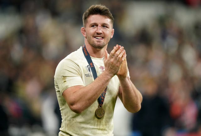 Tom Curry helped England to a third place finish at the World Cup