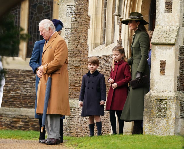 Royals attends Christmas Day Church service