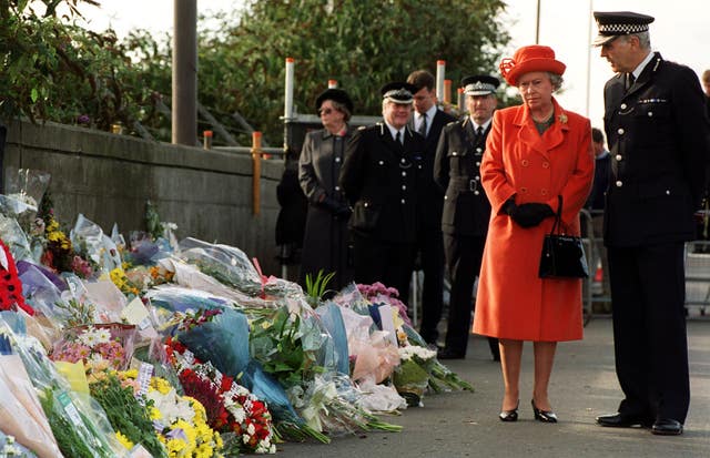 Queen Elizabeth II at Site of the Paddington – London