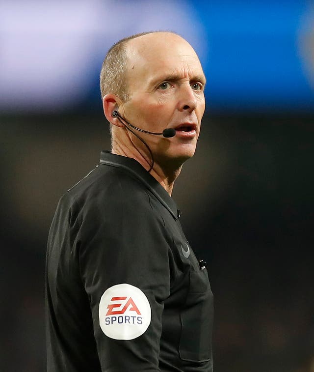 Mike Dean will no longer act as fourth official for Tottenham's match with Chelsea