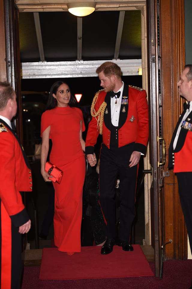 Duke and Duchess of Sussex at Mountbatten Festival of Music