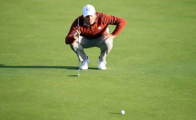 Inspired putting from Francesco Molinari wins back-to-back holes for Europe