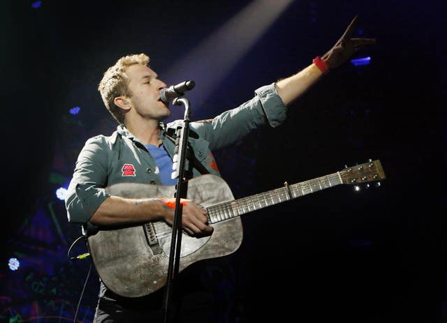 Coldplay in concert