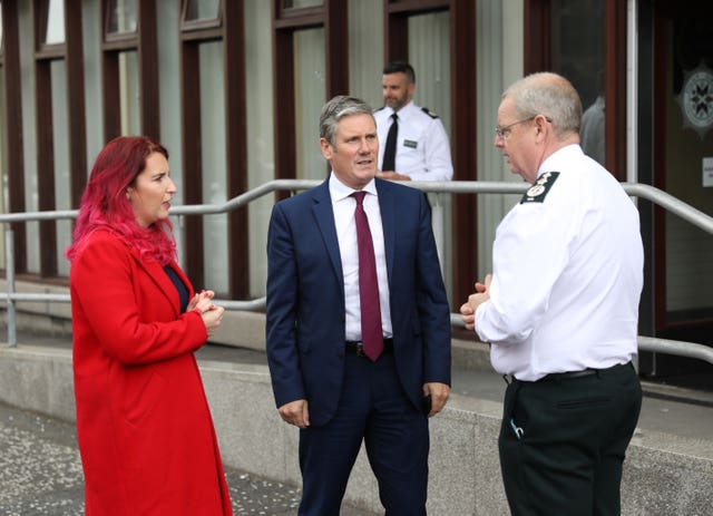 Keir Starmer visit to Belfast