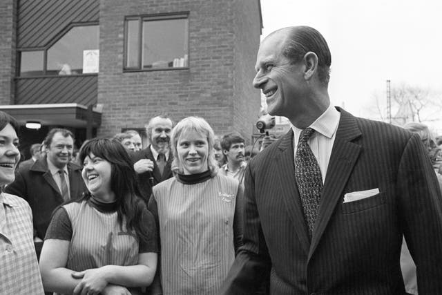 The duke meeting the public