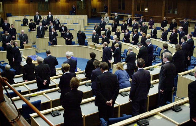 The Scottish Parliament in 2002