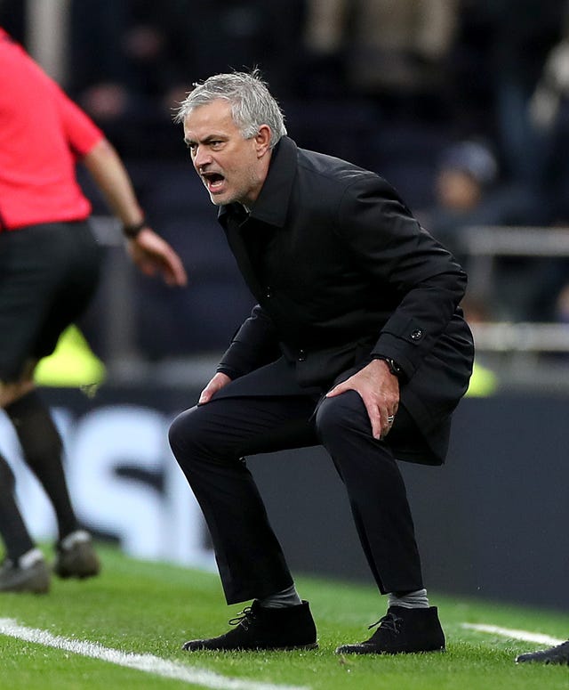 Mourinho was frustrated by Tottenham''s first-half performance