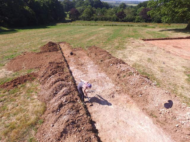 Anglo-Saxon cemetery items