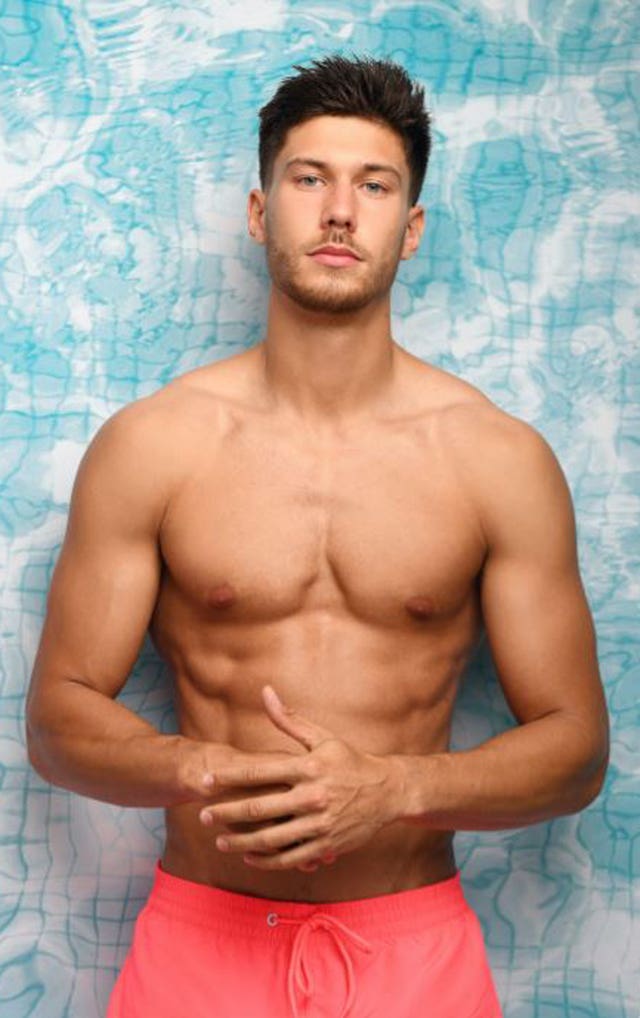 Jack Fowler on Love Island