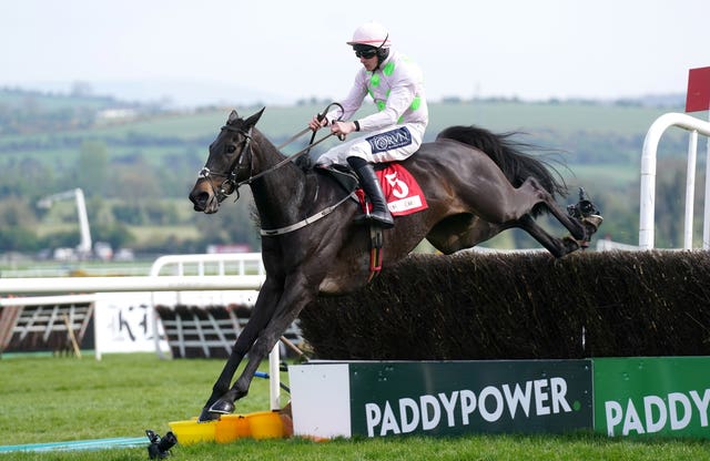El Barra and Jack Foley on their way to victory