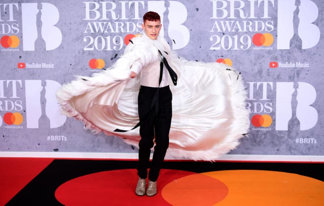 Olly Alexander Brit Awards 2019 – Arrivals – London