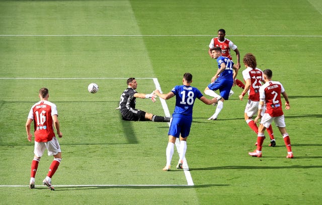 Christian Pulisic scores in the cup final 