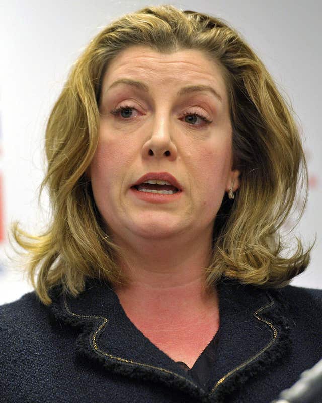 File photo dated 30/11/17 of Penny Mordaunt. (Nick Ansell/PA)