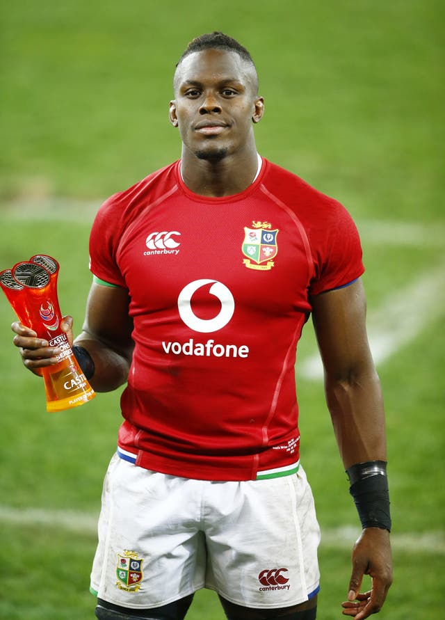 Maro Itoje was named man of the match for the first Test