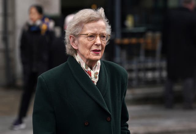 Former Irish president Mary Robinson