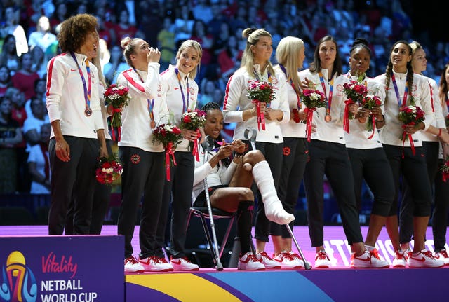Tracey Neville's team were 58-42 victors to finish third in the World Cup