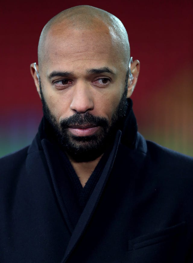 Thierry Henry has described current levels of racism and bullying on online platforms as “too toxic to ignore” (Richard Sellers/PA).