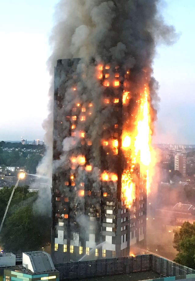 The Grenfell fire