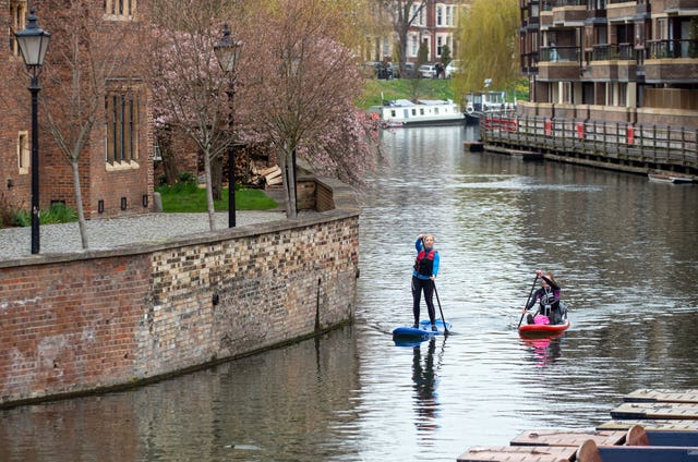 Spring weather Mar 20th 2021