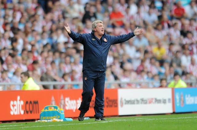 Steve Bruce left his role as Sunderland boss in November 2011 